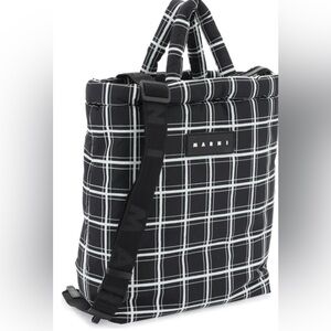 NWT Marni Nylon Shopping Bag Unisex